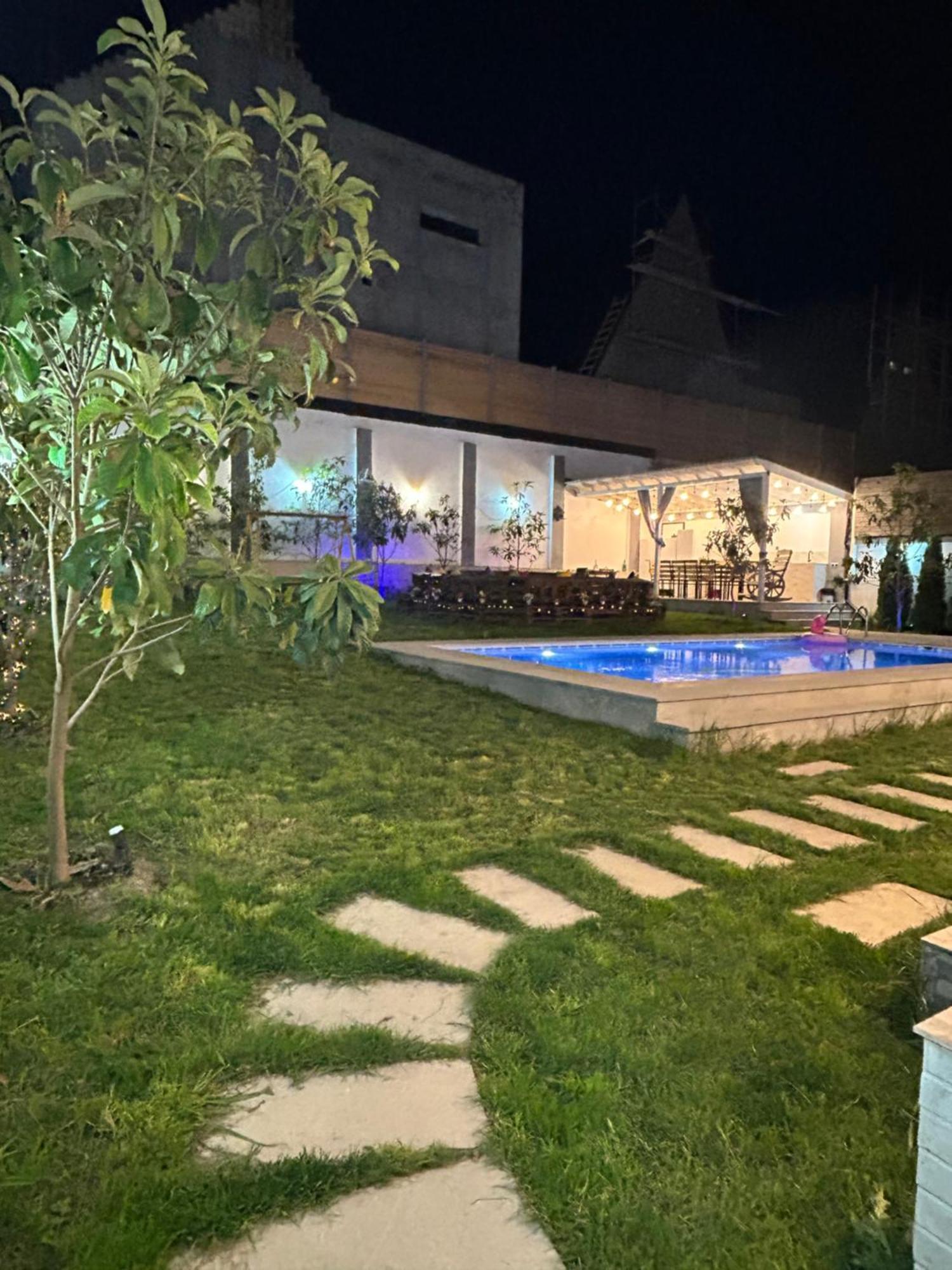 Qafqaz Mountside Chalet Gabala Exterior foto
